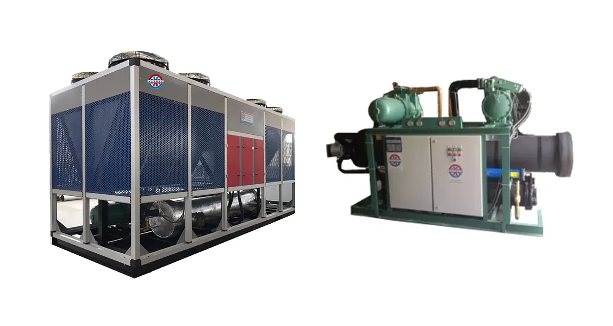 Air-cooled vs. Water-cooled Chillers: Key Differences